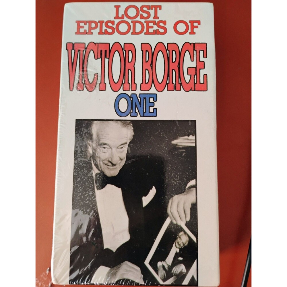Victor Borge The Lost Episodes Vol 1 & 2 VHS Lot 1993 Comedy RESealed As-Is READ